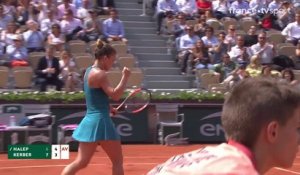 Roland-Garros 2018 : Retrouvez les plus beaux points entre Kerber et Halep