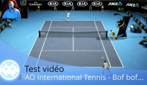 Test vidéo - AO International Tennis - Un jeu passable, voire médiocre