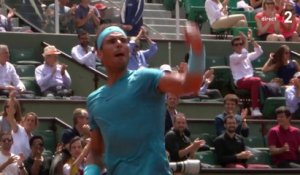 Roland-Garros 2018 : Quelle défense de Rafael Nadal !