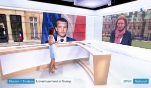 G7 : Macron et Trudeau ensemble contre Trump ?