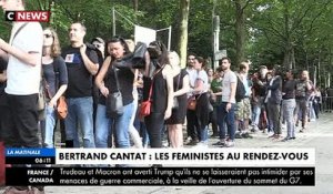 Bertrand Cantat: reportage devant le Zenith de Paris