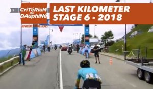 Last kilometer - Étape 6 / Stage 6 (Frontenex / La Rosière) - Critérium du Dauphiné 2018