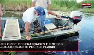 En Floride, des Françaises tuent des alligators juste pour le plaisir (Vidéo)