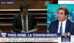 Aquarius: "Les propos de Macron envers le gouvernement italien sont irresponsables"
