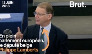Le coup de gueule de Philippe Lamberts contre les dirigeants européens
