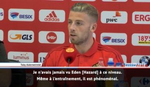 Belgique - Alderweireld: "Hazard a quelque chose de spécial"