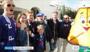 Coupe du monde : Paris-Kazan, le périple des supporters des Bleus