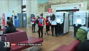SNCF : la grève à l'heure du bac