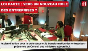 Loi Pacte: vers un nouveau rôle des entreprises en France ?