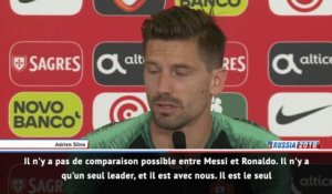 Portugal - Adrien Silva : ''Aucune comparaison possible entre Ronaldo et Messi''