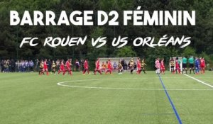 Barrage D2 F : FC Rouen 1-1 US Orléans