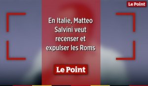 En Italie, Matteo Salvini veut recenser et expulser les Roms