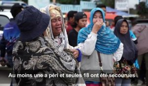 Naufrage en Indonésie: mobilisation pour retrouver les disparus