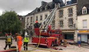 Incendie place de l’Église