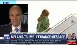 Melania Trump: la veste qui fait polémique