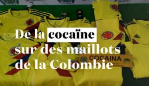Colombie : des maillots de foot imprégnés de cocaïne