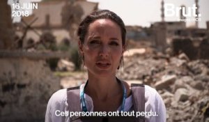 À Mossoul, Angelina Jolie dépeint un tableau de la ville très préoccupant