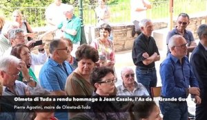 Olmeta di Tuda a rendu hommage à Jean Casale, l'As de la Grande Guerre