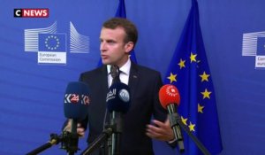 Emmanuel Macron sur les migrants : "la France n'a de leçons à recevoir de personne"