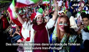 Mondial-2018: pour la première fois des Iraniennes au stade