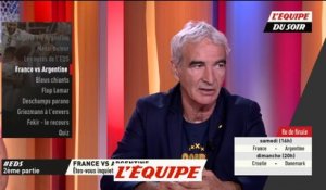 R. Domenech «Il faut enfermer Messi» - Foot - CM 2018 - Bleus