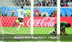 Mondial-2018: L'Argentine se qualifie sur le fil en 8es