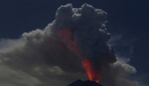 Bali : un énorme nuage de cendres cloue les avions au sol