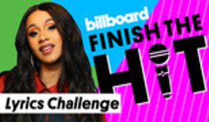 Finish The Hit: Cardi B Lyrics Challenge | Billboard