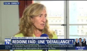 Évasion de Redouane Faïd: "J'ai demandé à une inspection de se rendre sur place afin de mesurer les éventuelles défaillances", annonce la ministre de la Justice