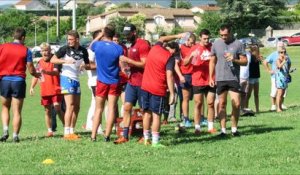 Rugby : les premières images de la reprise du RC Aubenas-Vals