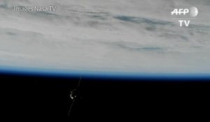 Le cargo russe s'amarre à la Station spatiale internationale