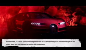 Bugatti dévoile la Chiron Sport