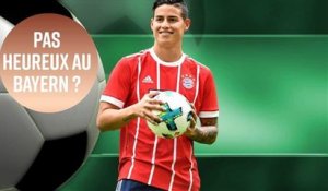 Les six raisons pour lesquelles James n'est pas heureux au Bayern