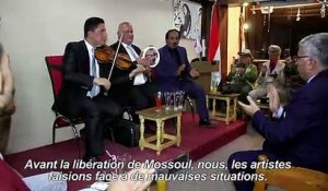 Après le départ de l'EI, Mossoul chante de nouveau