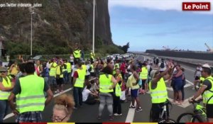 Gilets jaunes à La Réunion : les images
