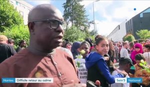 Nantes : marche blanche après la mort d'un jeune tué par un policier