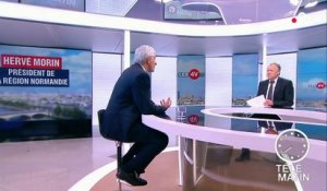 Réforme de la SNCF : "J'ai envie de dire aux cheminots : 'Sauvez votre entreprise'", exhorte Hervé Morin