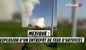 Mexique : plusieurs morts dans l’explosion d’un entrepôt de feux d’artifice