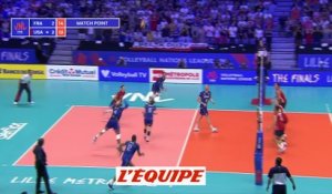 France-USA, la balle de match en vidéo - Volley - Ligue des Nations