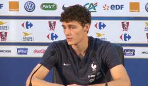 Bleus - Pavard : "On n'a peur de personne"