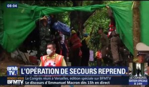 Thaïlande: reprise des opérations de sauvetage pour 8 enfants et leur entraîneur