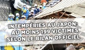 Intempéries au Japon: Le bilan officiel grimpe à 199 morts