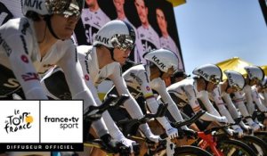 Tour de France 2018 : Le train Sky s'est élancé !