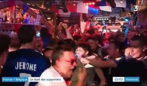 France-Belgique : le duel des supporters