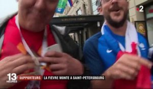 Coupe du monde : à Saint-Pétersbourg, la fièvre monte avant le choc France-Belgique