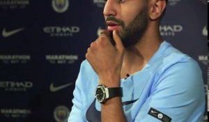 Interview Riyad Mahrez avec Manchester City