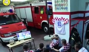 Des pompiers croates manquent la fin des penaltys à cause de la sirène