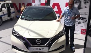 Val d'Isère 2018 - La Nissan Leaf en live
