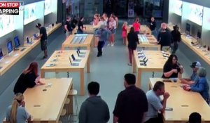 Etats-Unis : 4 voleurs dévalisent un Apple Store en quelques secondes (vidéo)