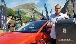 Salon de Val d'Isère 2018 -  Prise en mains de la Jaguar I-Pace